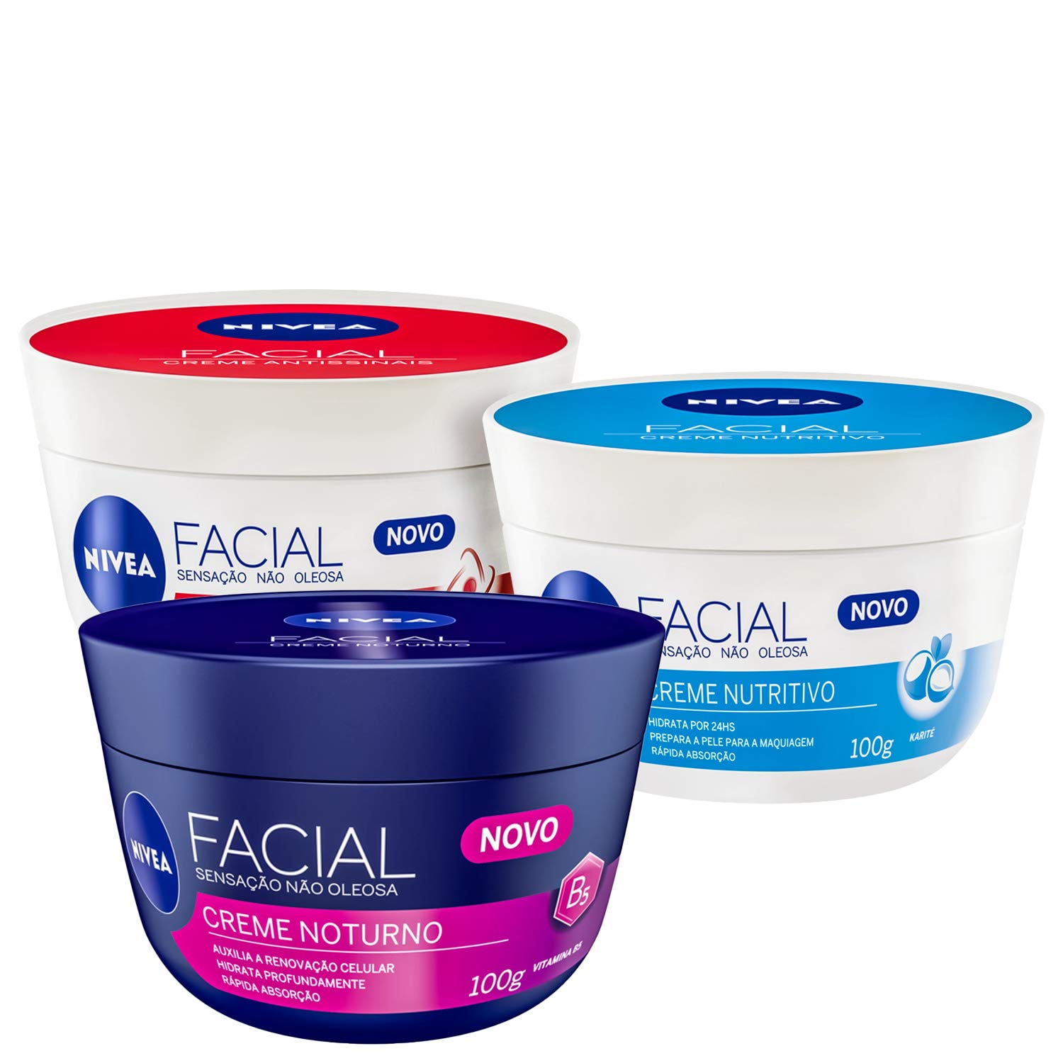 Kit Skincare Nivea Soft + Protetor Solar FPS 70